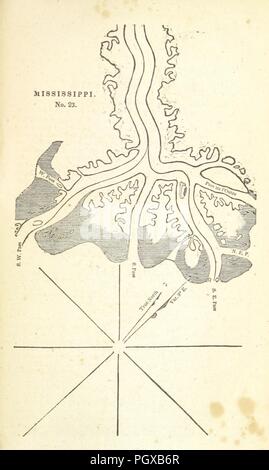 Libre à partir de la page 139 de "The Western Pilot ; contenant des graphiques de l'Ohio et du Mississippi, de l'embouchure de la Maine jusqu'au golfe du Mexique, accompagné avec les instructions de navigation dans la même, et une gazette0016. Banque D'Images