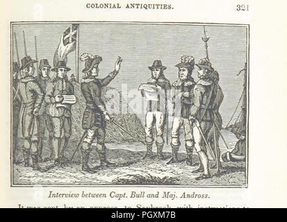 Libre à partir de la page 327 de "l'histoire et des antiquités de la Nouvelle-Angleterre, New York et New Jersey, etc. [avec illustrations.]' . Banque D'Images