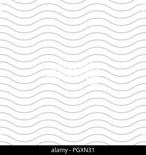 Vectoriel continu géométrique Motif vagues gris Illustration de Vecteur
