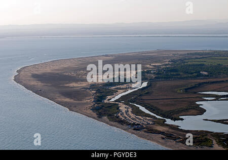 France - Camargue - Gard (30) - Le-Grau-du-Roi - plage de l'Espiguette la plage de l'Espiguette Banque D'Images