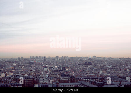 Vue sur la ville de paris Banque D'Images