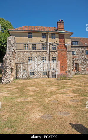 Theberton ruine Farm House Pro Corda Suffolk Banque D'Images