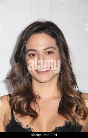 Los Angeles, USA. 28 août 2018. Stephanie Arcila 08/28/2018 La première mondiale de 'Peppermint' qui s'est tenue au Regal Cinemas L.A. Vivre à Los Angeles, CA Photo : Cronos/Hollywood News Crédit : Cronos/Alamy Live News Banque D'Images