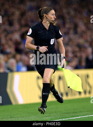 Arbitre Assistant Sian Massey-Ellis Banque D'Images