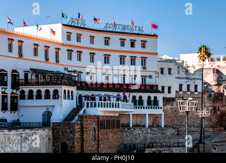 Le Continental Hotel de Tanger Banque D'Images