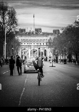 Et mars pour protester contre l'esclavage dans la lutte contre la Lybie, eu lieu à Londres Banque D'Images