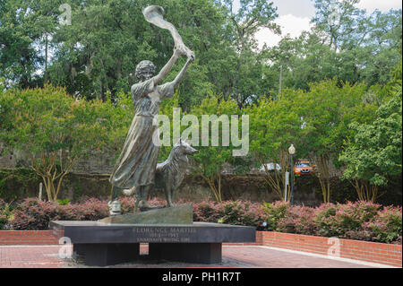 Savannah's forme Girl au port de Savannah Banque D'Images