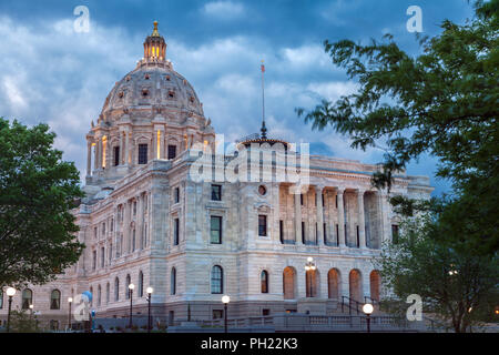 Minnesota State Capitol Building à Saint Paul. Saint Paul, Minnesota, USA. Banque D'Images