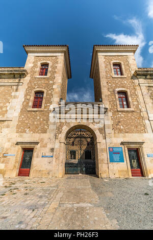 Figueras, Espagne - 28 juillet 2018 : Arsenal de Castillo de San Fernando(du château de Sant Ferran) forteresse militaire construite au 18e siècle, plus grand monument de Banque D'Images