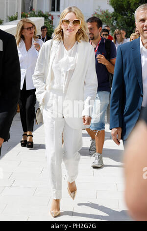 Venise, Italie. Août 29, 2018. Naomi Watts arrive pour le photocall du jury lors de la 75e Mostra de Venise le 29 août 2018 à Venise, Italie. Crédit : John Rasimus/Media Punch ***France, Suède, Norvège, Finlande, USA, Denark, la République tchèque, l'Amérique du Sud seulement***/Alamy Live News Banque D'Images