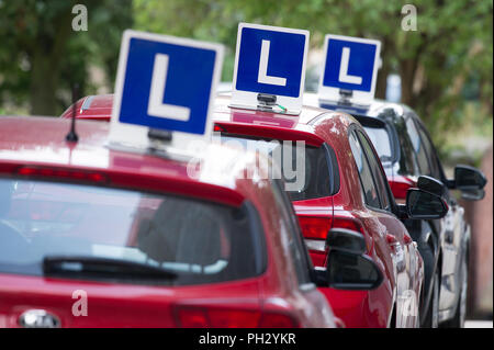 Les leçons de conduite voiture à Gdansk, Pologne. 29 août 2018 © Wojciech Strozyk / Alamy Stock Photo Banque D'Images