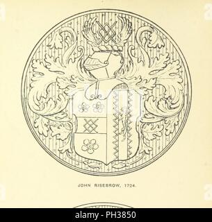 Libre à partir de la page 148 de "l'église de Norfolk héraldique une description de tous les blasons sur cuivres, monuments, etc., figurant désormais dans le comté. Illustré . Avec les Notes de l'inscriptions inscrits" par la British0079. Banque D'Images