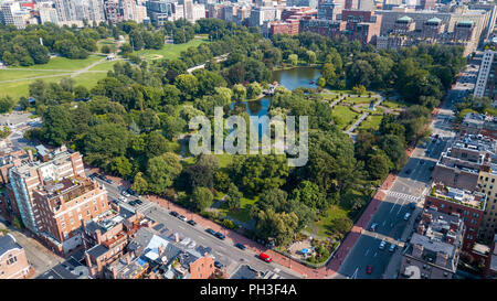 Parc Public de Boston, Boston, MA, USA Banque D'Images