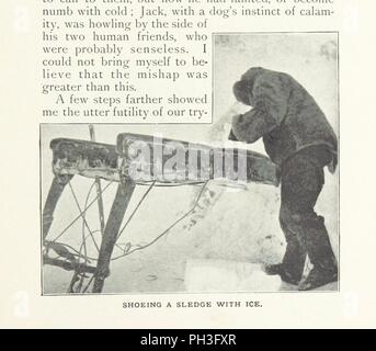 Libre à partir de la page 303 de "vers le nord au "Great Ice" un récit de vie et de travail le long des rives et à l'intérieur de la banquise du Groenland du nord dans les années 1886 et 1891-1897 . Avec cartes, schémas, et0031. Banque D'Images