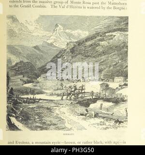 Libre à partir de la page 309 de «suisse, ses montagnes, lacs et vallées. . Avec des illustrations. Nouvelle édition revue et corrigée". Banque D'Images