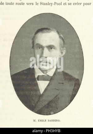 Libre à partir de la page 355 de "Le Congo historique, diplomatique, physique, politique, économique, humanitaire et colonial. Ouvrage contenant une grande carte, etc' . Banque D'Images