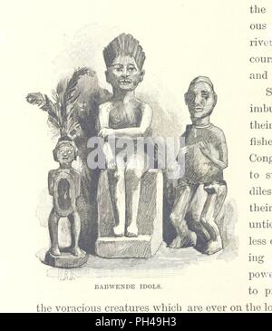 Libre à partir de la page 70 de "cinq ans avec le Congo cannibales . Illustré, etc' . Banque D'Images