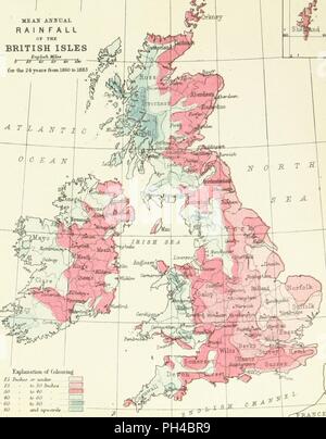 Libre à partir de la page 937 de "Gazetteer of the British Isles, statistiques et topographiques. Édité par J. Barthélémy. Avec les annexes et les cartes et plans spéciaux' . Banque D'Images