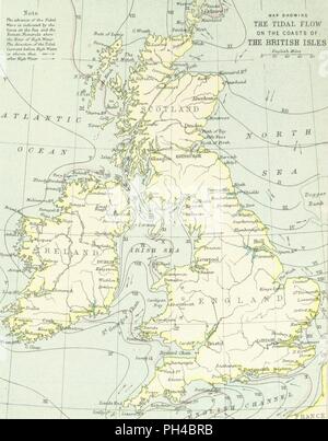 Libre à partir de la page 939 de "Gazetteer of the British Isles, statistiques et topographiques. Édité par J. Barthélémy. Avec les annexes et les cartes et plans spéciaux' . Banque D'Images