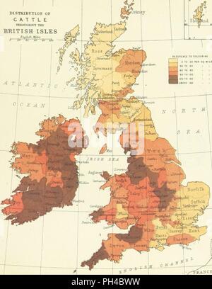 Libre à partir de la page 949 de "Gazetteer of the British Isles, statistiques et topographiques. Édité par J. Barthélémy. Avec les annexes et les cartes et plans spéciaux' . Banque D'Images