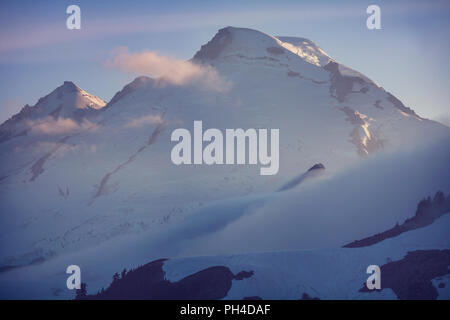 Mt Baker aire de loisirs en été Banque D'Images