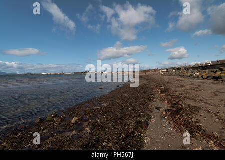 Adrossan Saltcoast, Port, littoral Stevenston Landmarks Banque D'Images