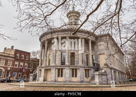 Commerçants Exchange Building (1834), Philadelphia, Pennsylvania, USA Banque D'Images