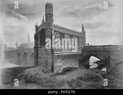 'St. Mary's Chantry, Wakefield', c1896. Artiste : G & J Hall. Banque D'Images