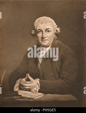 'David Garrick. (B. 1717, d. 1779)', 1907. Artiste : Inconnu. Banque D'Images