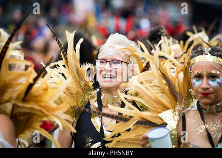 Leeds West Indian Carnaval 2018 Banque D'Images