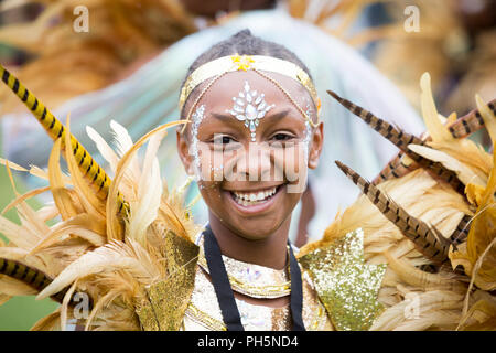 Leeds West Indian Carnaval 2018 Banque D'Images