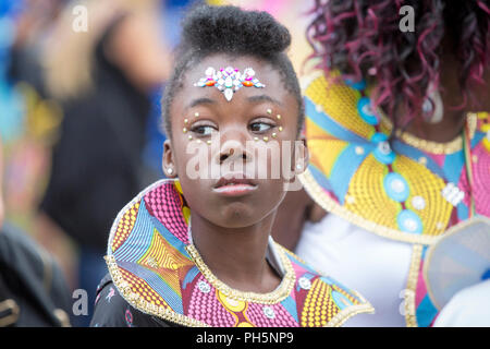 Leeds West Indian Carnaval 2018 Banque D'Images