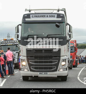 Causeway Coast 2018 plus délicate. Banque D'Images