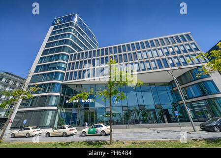 Kühne und Nagel, Grosser Grasbrook, Hafencity, Hambourg, Allemagne Banque D'Images