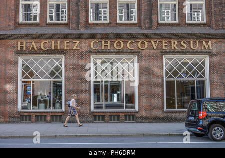 Chocoversum Messberg Kontorhausviertel,,, Hamburg, Deutschland Banque D'Images