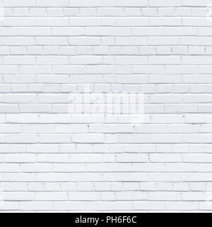 Mur en brique blanche. Seamless texture et l'arrière-plan Banque D'Images
