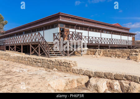 Maison de Dionysos, Parc archéologique de Paphos, Kato Paphos, Paphos, Chypre Banque D'Images