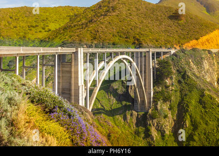 Bixby creek bridge Banque D'Images