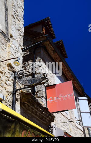 Des scènes du pèlerinage médiéval village de Rocamadour Dans le département du Lot de sud-ouest de la France Banque D'Images