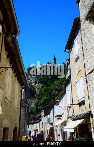 Le magnifique village de Rocamadour, France Banque D'Images