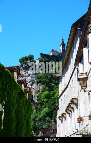 Le magnifique village de Rocamadour, France Banque D'Images