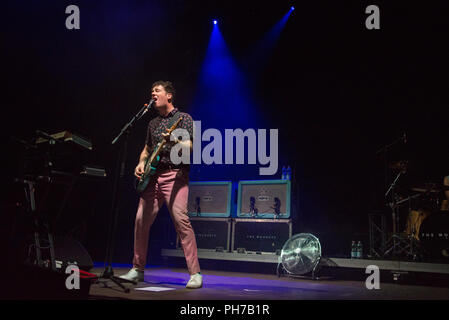 Treviso, Italie. 30 août 2018. The Wombats vivent à domicile festival à Trévise (Italie) cette nuit Crédit : Denis Ulliana/Alamy Live News Banque D'Images