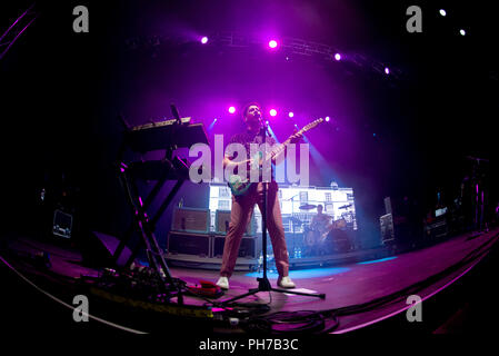 Treviso, Italie. 30 août 2018. The Wombats vivent à domicile festival à Trévise (Italie) cette nuit Crédit : Denis Ulliana/Alamy Live News Banque D'Images