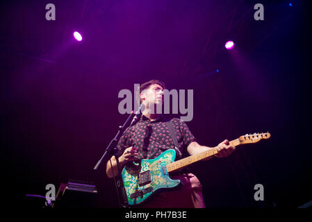 Treviso, Italie. 30 août 2018. The Wombats vivent à domicile festival à Trévise (Italie) cette nuit Crédit : Denis Ulliana/Alamy Live News Banque D'Images