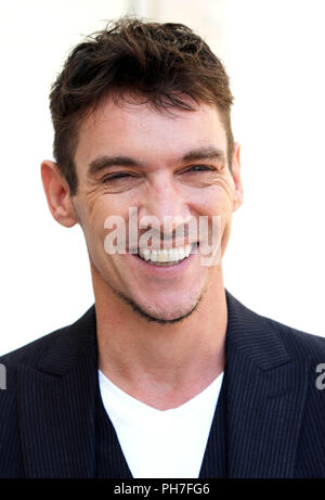 L'Europe, Italie, Lido di Venezia, 30 août 2018 : l'acteur irlandais Jonathan Rhys Meyers au photocall du film 'l'Aspern Papers' réalisateur Julien Landais. 75e Festival International du Film de Venise. Photo © Ottavia Da Re/Sintesi/Alamy Live News Banque D'Images