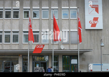 Gewerksschaftshaus, Hans-Boeckler-Platz, Koeln, Nordrhein-Westfalen, Deutschland Banque D'Images