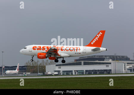 Airbus A319-111 der EasyJet Airline. Banque D'Images