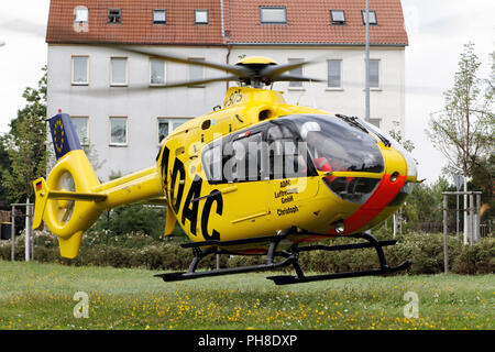 EC 135 ADAC Air Rescue. Banque D'Images