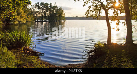 Glabbacher Bruch Krickenbeck, lacs, Nettetal Banque D'Images