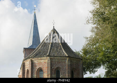 Église de Terschelling Hoorn Pays-Bas Banque D'Images